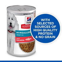Thumbnail for Hill’s Science Plan Hypoallergenic Adult Dry wet Food with Salmon (12x363g)