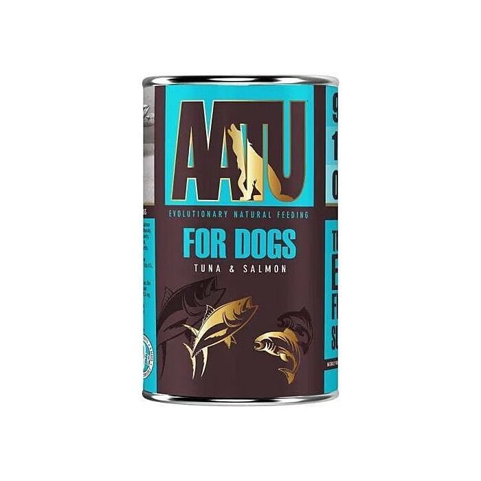 AATU Tuna & Salmon Wet Dog Food 400g - 400g