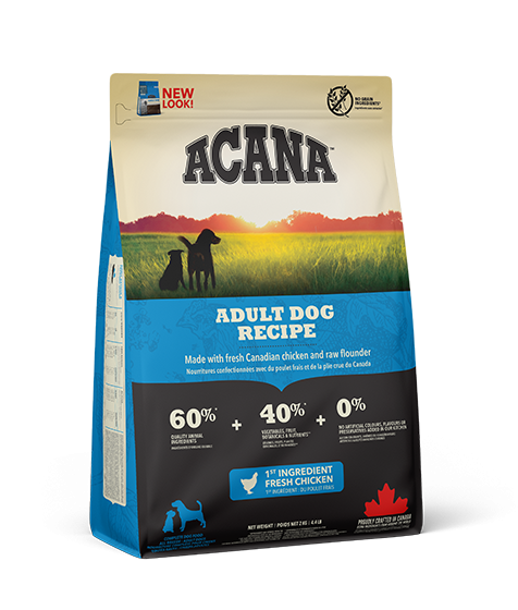 Acana Adult Recipe Dry Dog Food - 2kg