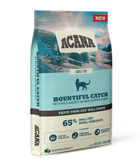 Thumbnail for Acana Bountiful Catch Wild-Caught Salmon Herring & Hake Adult Dry Cat Food - 4.5kg