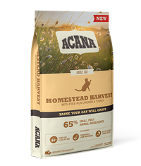 Thumbnail for Acana Homestead Harvest Free-Run Chicken & Turkey Adult Dry Cat Food - 1.8kg