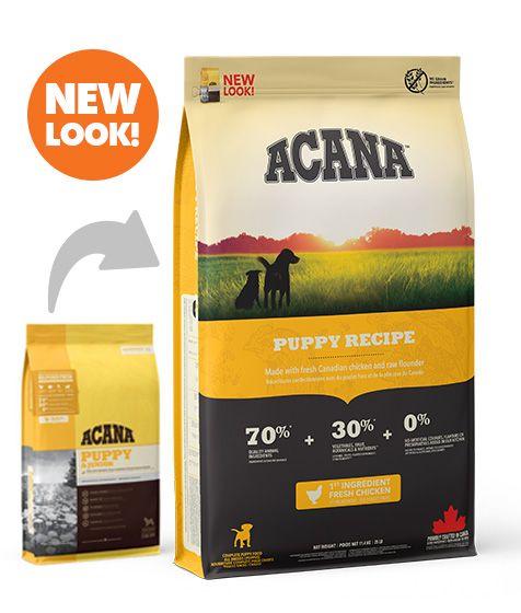 Acana Puppy Recipe Medium Breed Dry Dog Food -