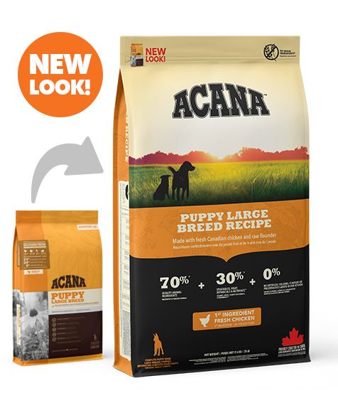 Acana Puppy Large Breed Recipe Dry Dog Food - 11.4KG