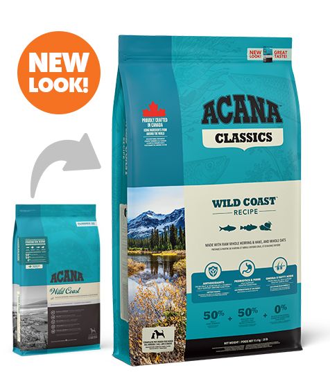 Acana Classics Wild Coast Recipe Dry Dog Food - 2kg