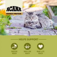 Thumbnail for Acana Grasslands Free-Run Chicken & Turkey All Life Stages Dry Cat Food - 1.8kg