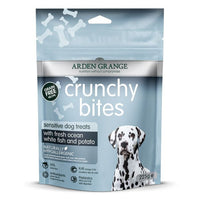 Arden Grange Crunchy Bites Fresh Ocean White Fish & Potato Sensitive Dog Treats 225g - 225g