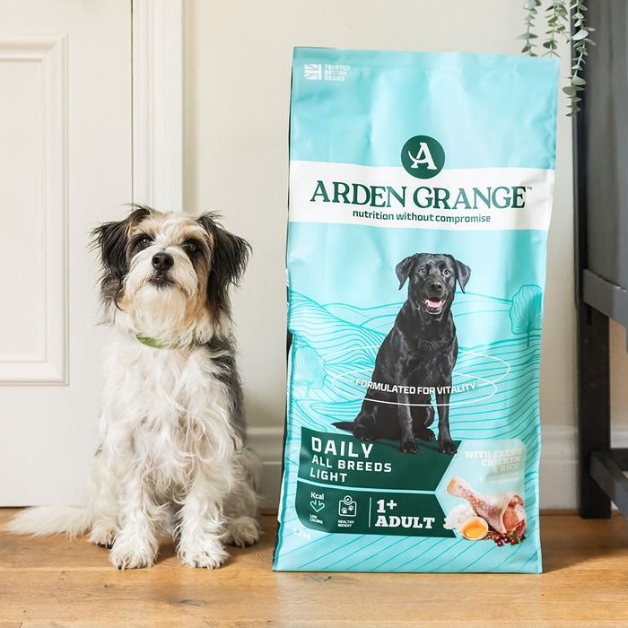 Arden Grange Daily All Breeds Light Adult Fresh Chicken & Rice Dry Dog Food - 2kg