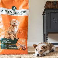 Arden Grange Daily All Breeds Senior with Fresh Chicken & Rice Dry Dog Food - 6kg