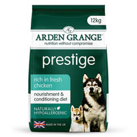 Arden Grange Prestige Rich in Fresh Chicken Dry Dog Food - 12kg