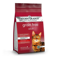 Arden Grange Grain Free Adult Fresh Chicken & Potato Dry Cat Food - 4kg