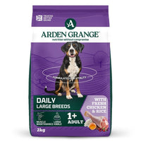 Arden Grange Daily Large Breeds Adult Fresh Chicken & Rice Dry Dog Food - 12kg
