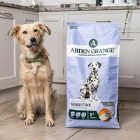 Arden Grange Advanced Sensitive All Breeds Adult Ocean White Fish & Potato Dry Dog Food - 12kg