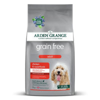 Arden Grange Grain Free Adult Chicken & Superfoods Dog Dry Food - 2kg