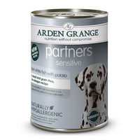 Arden Grange Partners Sensitive Fresh White Fish with Potato Wet Dog Food 395g - 395g