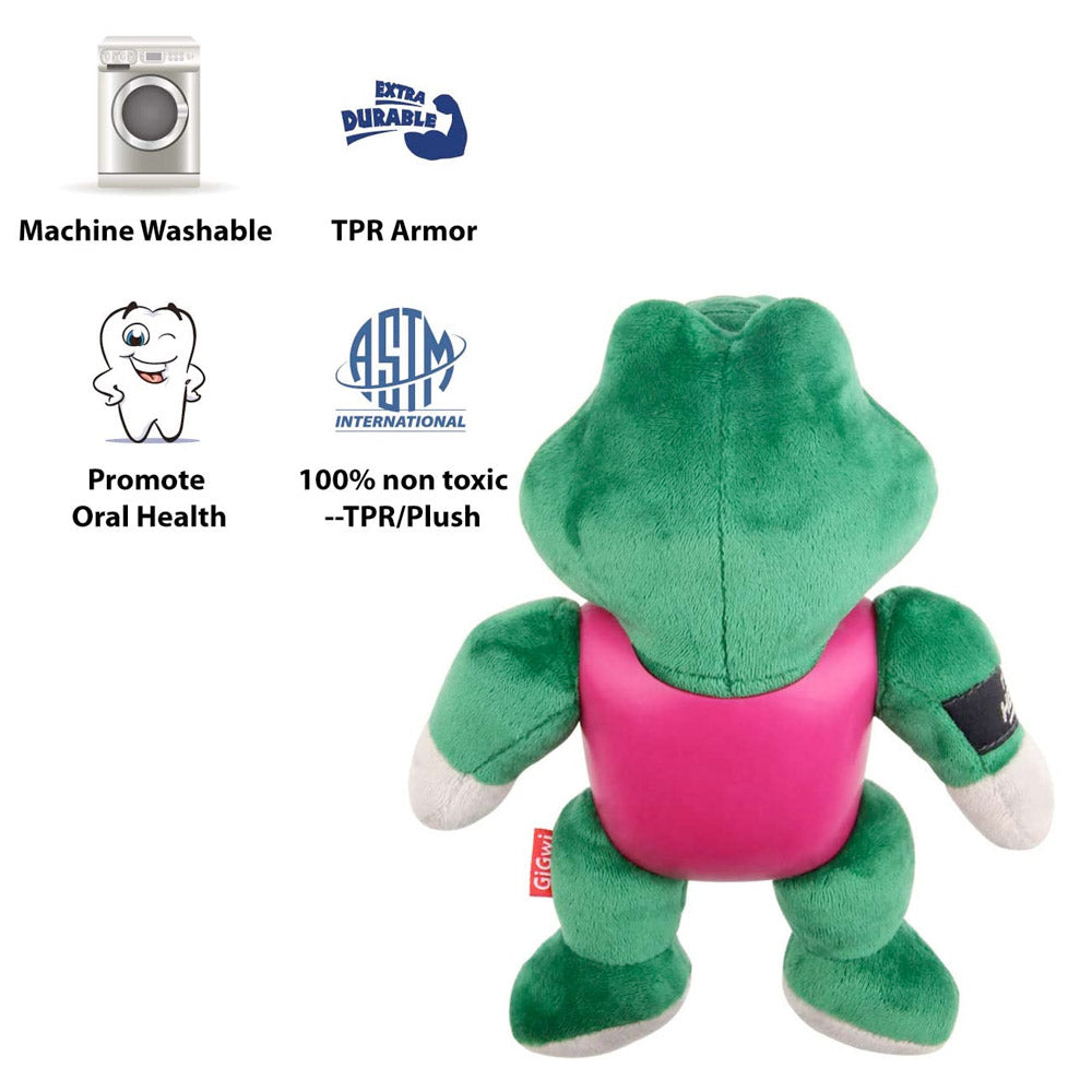 Im Hero Armor Alligator TPR / Plush with Squeaker Dog Toy