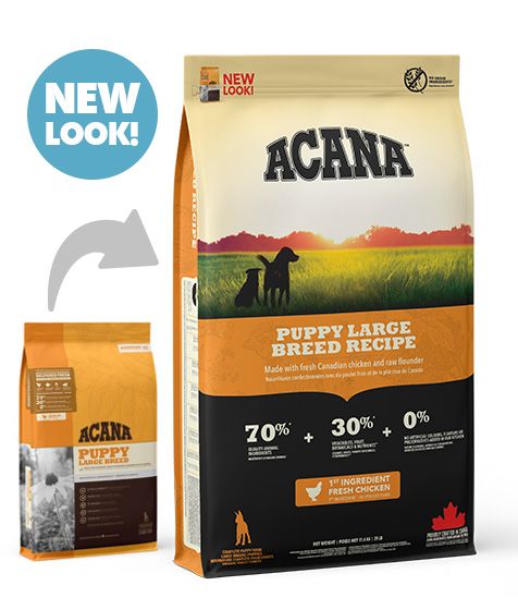 Acana Puppy Large Breed Recipe Dry Dog Food - 11.4KG