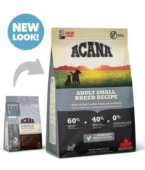 Acana Adult Small Breed Recipe Dry Dog Food - 2kg