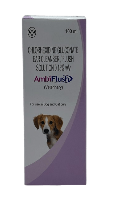 Ambiflush Ear Cleanser for Dogs 100ml