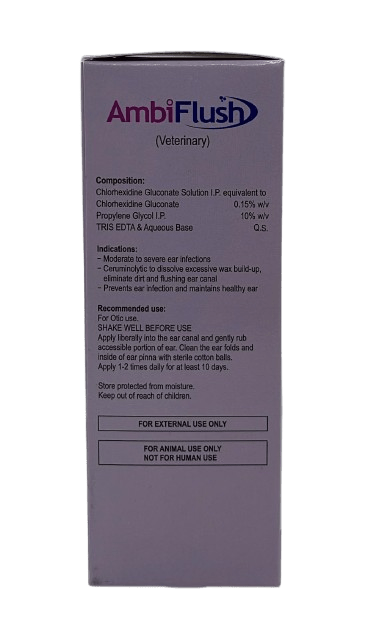 Ambiflush Ear Cleanser for Dogs 100ml