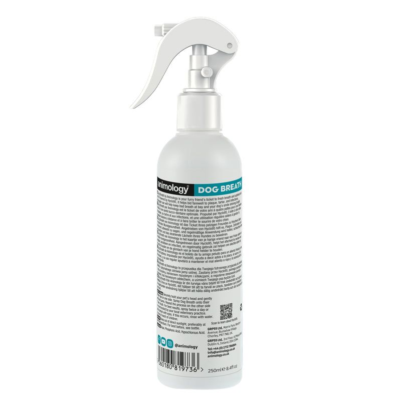 Animology Dog Breath Dental Spray 250ml - 250ml