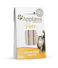 Thumbnail for Applaws Chicken Puree Grain Free Cat Treats 8 x 7g - 56g
