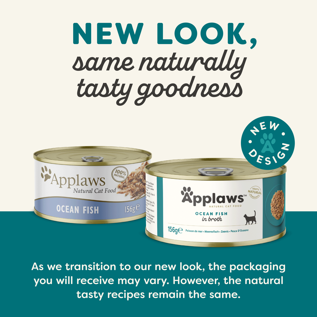 Applaws Ocean Fish Adult Wet Cat Food Tin - 70g