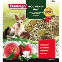 Thumbnail for Flamingo Natural Mountain Hay with Sweet Apple Small Animal Food 500g - OS