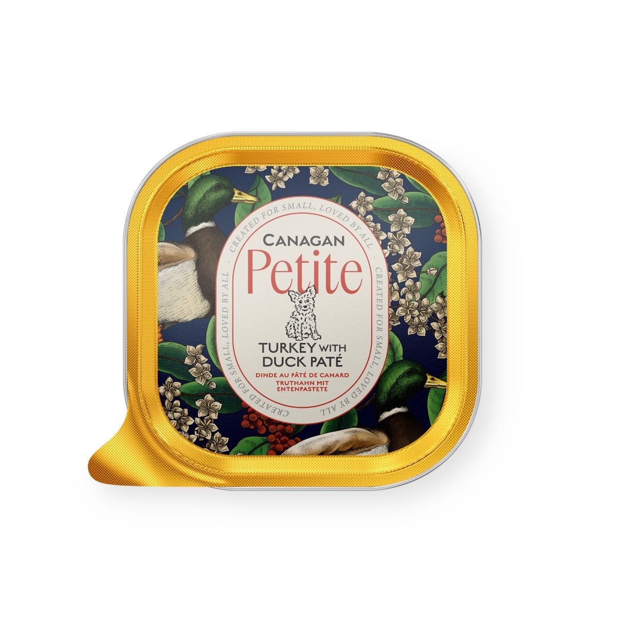 Canagan Petite Turkey With Duck Pate Small Wet Dog Food 100g - 100g