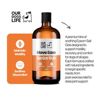 Dogslife Epsom Salt Gel MoveEase Senior Rub 250ml - 250ml
