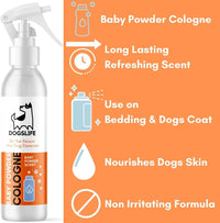 Thumbnail for DogsLife Baby Powder Cologne Dog Spray 250ml - 250ml