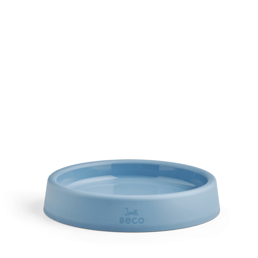 Beco Steady Food & Water Cat Bowl - Blue