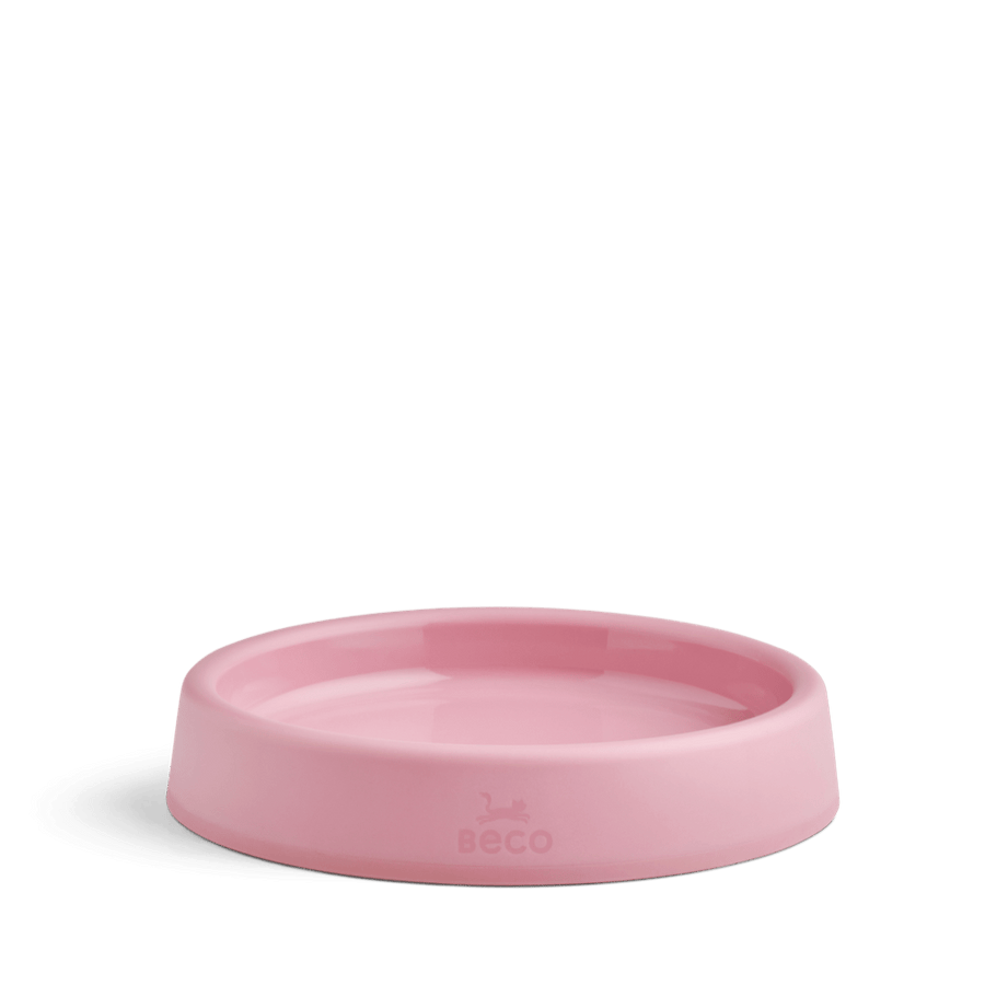 Beco Steady Food & Water Cat Bowl - Pink
