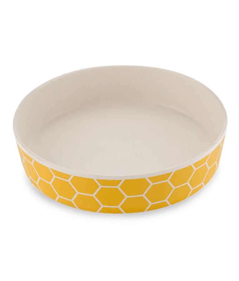 Beco Classic Bamboo Honeycomb Cat Bowl -