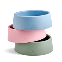 Thumbnail for Beco Steady Food & Water Dog Bowl - Blue Small