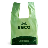 Beco Unscented Cat Poop Bags with Handles 60 Bags
