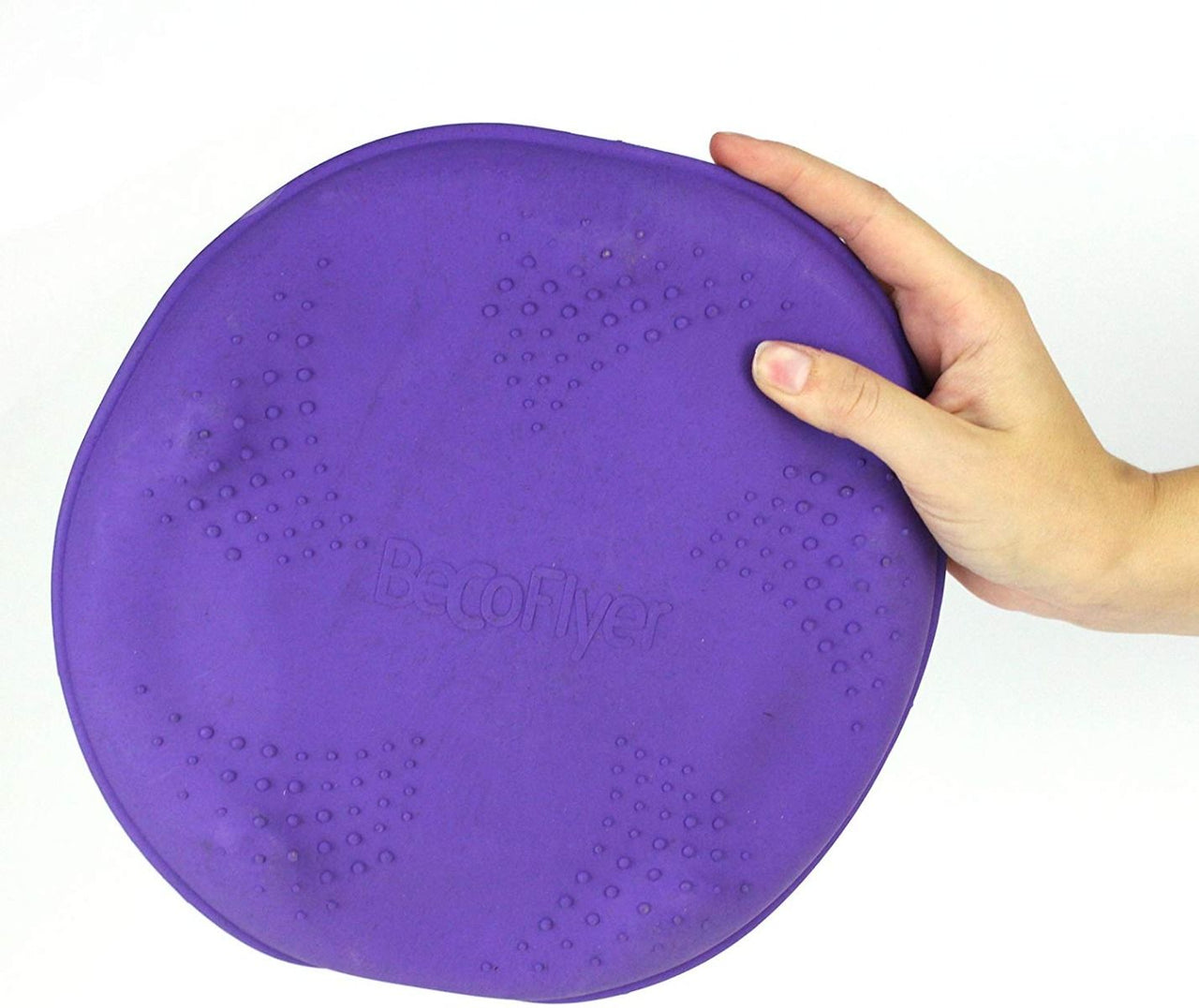 Beco Pets Rubber Flyer Dog Toy - PURPLE