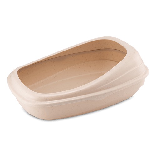 Beco Pets Cat Litter Tray - CREAM