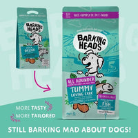Barking Heads Tummy Loving Care Fish Dry Dog Food - 2kg