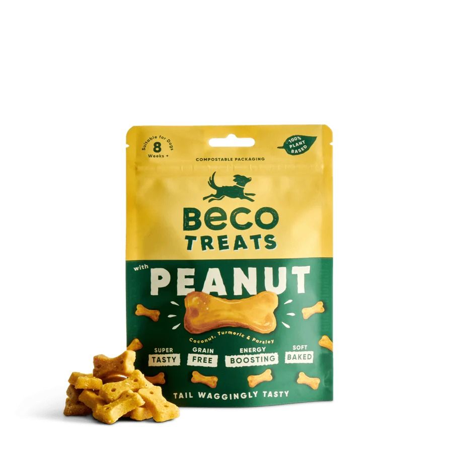 Beco Peanut with Coconut & Turmeric Dog Treats 70g - 70g
