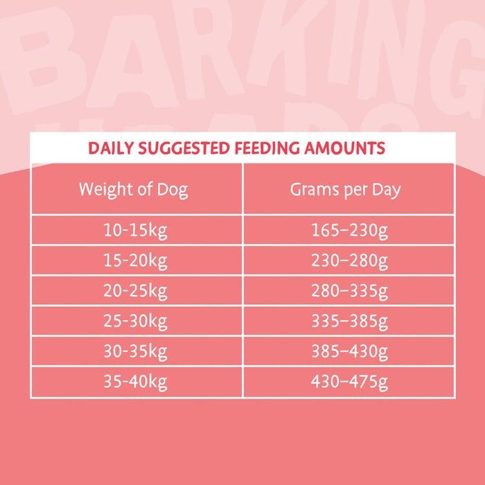 Barking Heads All Hounder Hair Necessities Salmon Dry Dog Food - 2kg