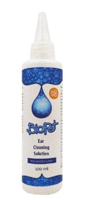 Biopet Ear Cleaning 100ml External ear canal cleaning solution  for dogs and cats