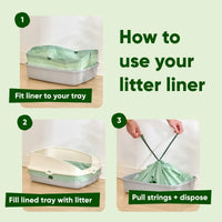 Beco Cat Litter Tray Liners Medium - 8