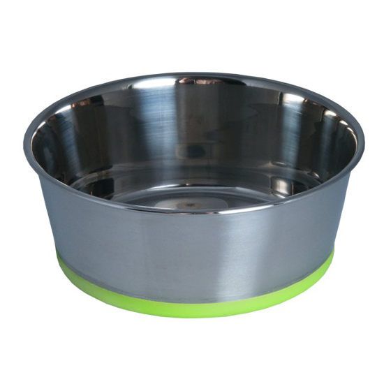 Rogz Slurp Dog Bowl - LIME 1050ML