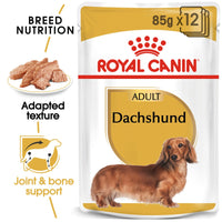 Thumbnail for Breed Health Nutrition Dachshund Adult (WET FOOD - Pouches) 12 x 85g