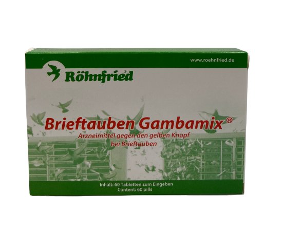 Brieftauben-Gambamix Rohnfried 60 tablets