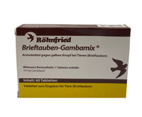 Brieftauben-Gambamix Rohnfried 60 tablets