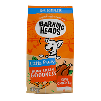 Barking Heads Little Paws Bowl Lickin' Goodness Chicken Dry Dog Food - 1.5kg