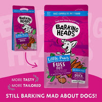 Barking Heads Little Paws Fuss Pot Duck Dry Dog Food - 1.5kg