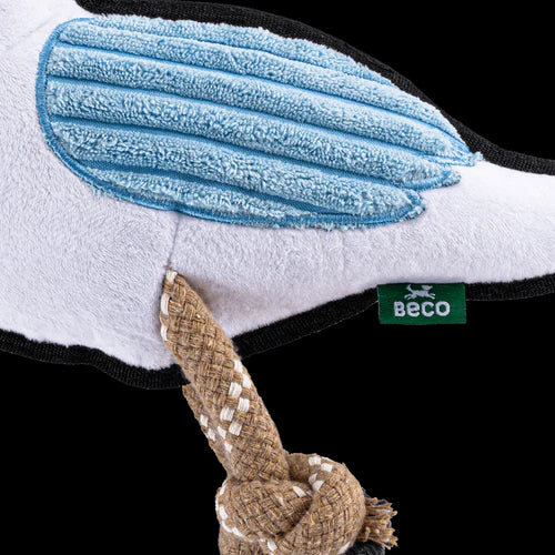 Beco Rough and Tough Seagull Soft Dog Toy - Medium