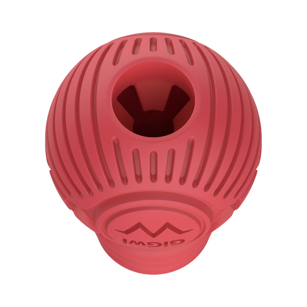 Red Bulb Dispensing Treat Dog Toy – Medium